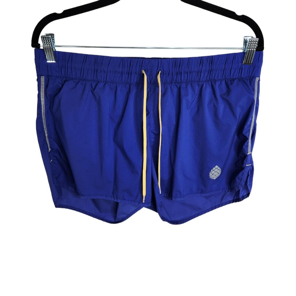 Stio‎ Second Light Lined Running Shorts Womens Large Blue